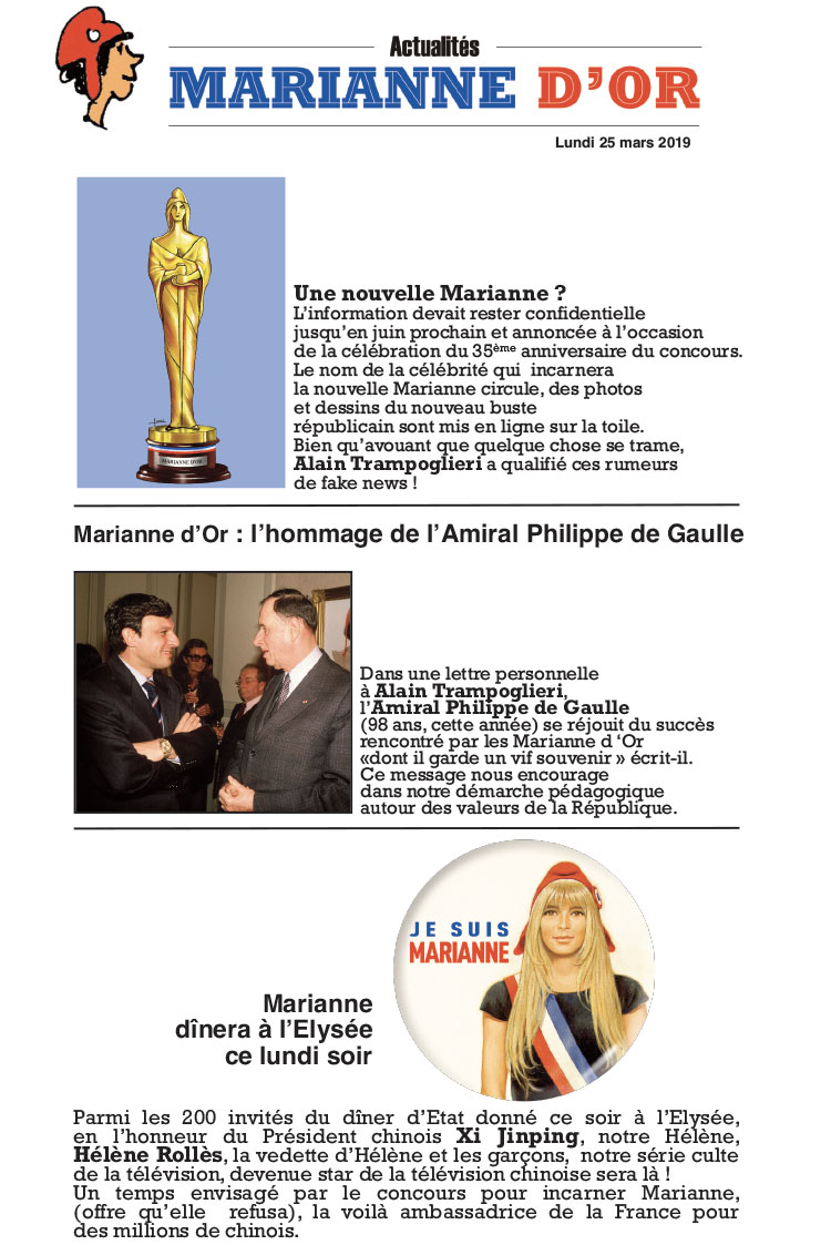 Marianne d'Or Magazine, Alain Trampoglieri, patrimoine, citoyens, citoyennes